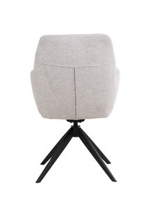 Draaibare armstoel ROXANA - Ivoor UNI-7-002
