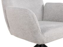 Draaibare armstoel ROXANA - Ivoor UNI-7-002