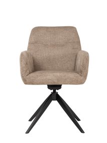 Draaibare armstoel ROXANA - Taupe UNI-7-003