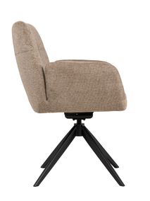 Draaibare armstoel ROXANA - Taupe UNI-7-003