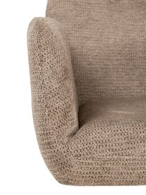 Draaibare armstoel ROXANA - Taupe UNI-7-003