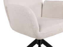 Draaibare armstoel ROXANA - Taupe UNI-7-004