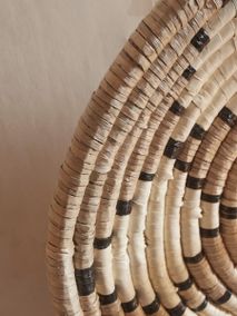 Wandlamp ANDROS - Wit / Naturel Zeegras IAR ANDW051NW