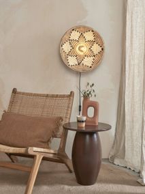 Wandlamp ANDROS - Wit / Naturel Zeegras IAR ANDW051NW