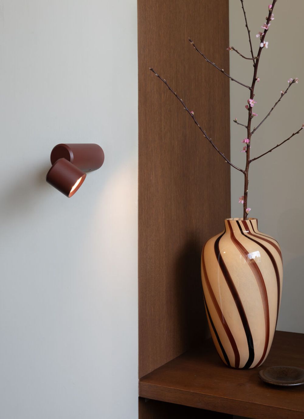 Tafel-/wandlamp MILAN - Burgundy IAR MILT010BU