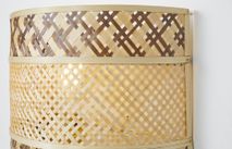 Wandlamp LANGKAWI - Naturel / Bruin Bamboe IAR LANW031NB