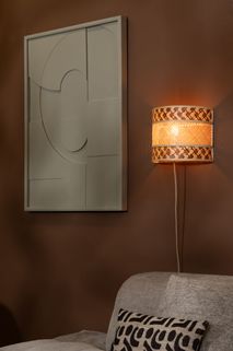 Wandlamp LANGKAWI - Naturel / Bruin Bamboe IAR LANW031NB