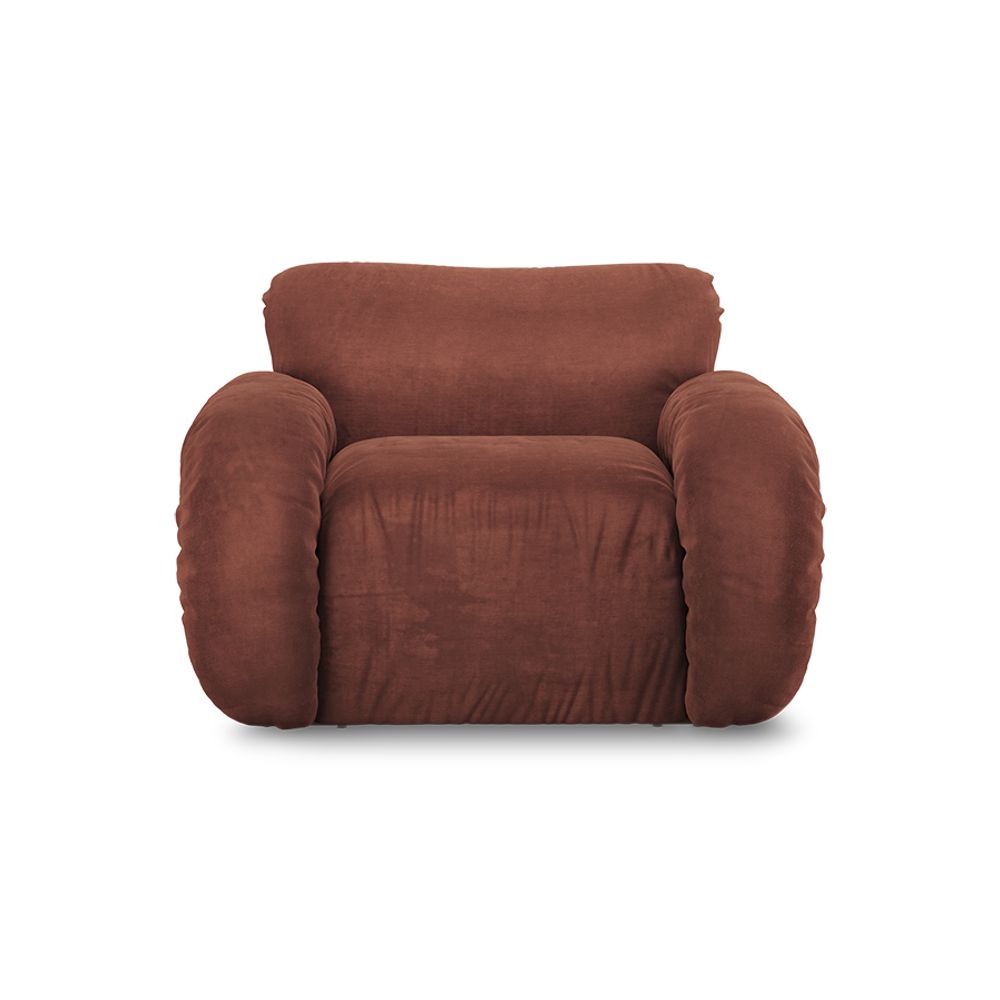Fauteuil ARC - Magnolia Velvet HKI CFA0014