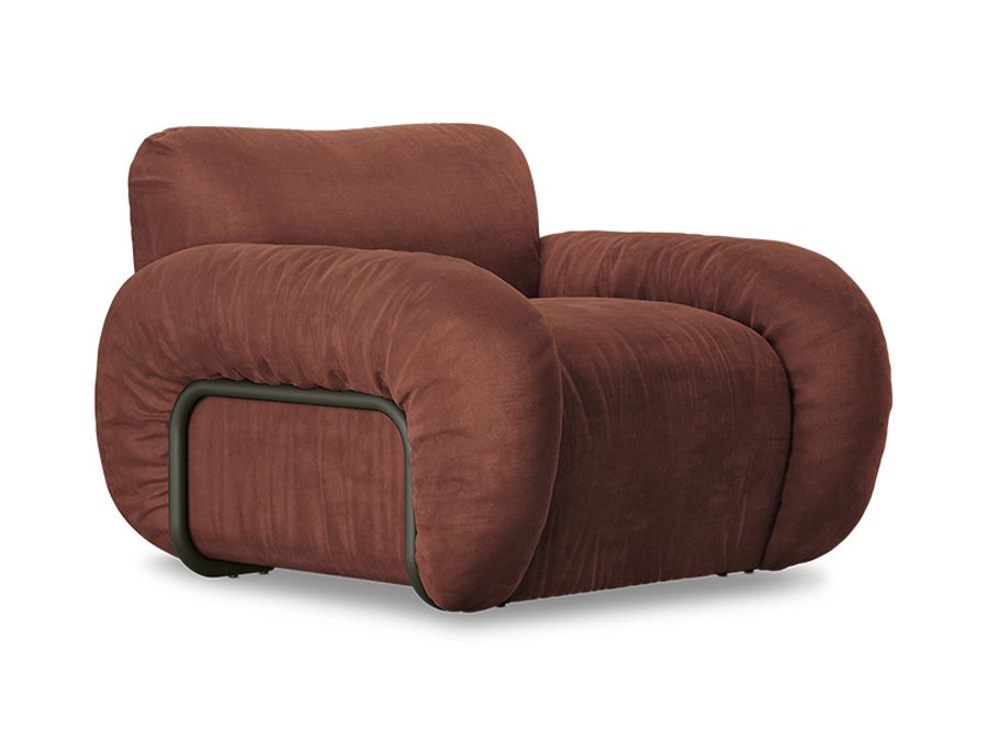 Fauteuil ARC - Magnolia Velvet HKI CFA0014