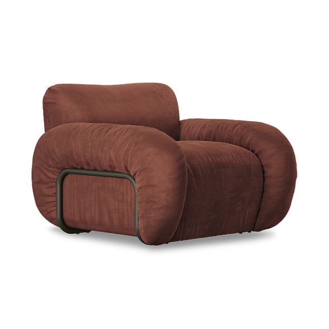 Fauteuil ARC - Magnolia Velvet