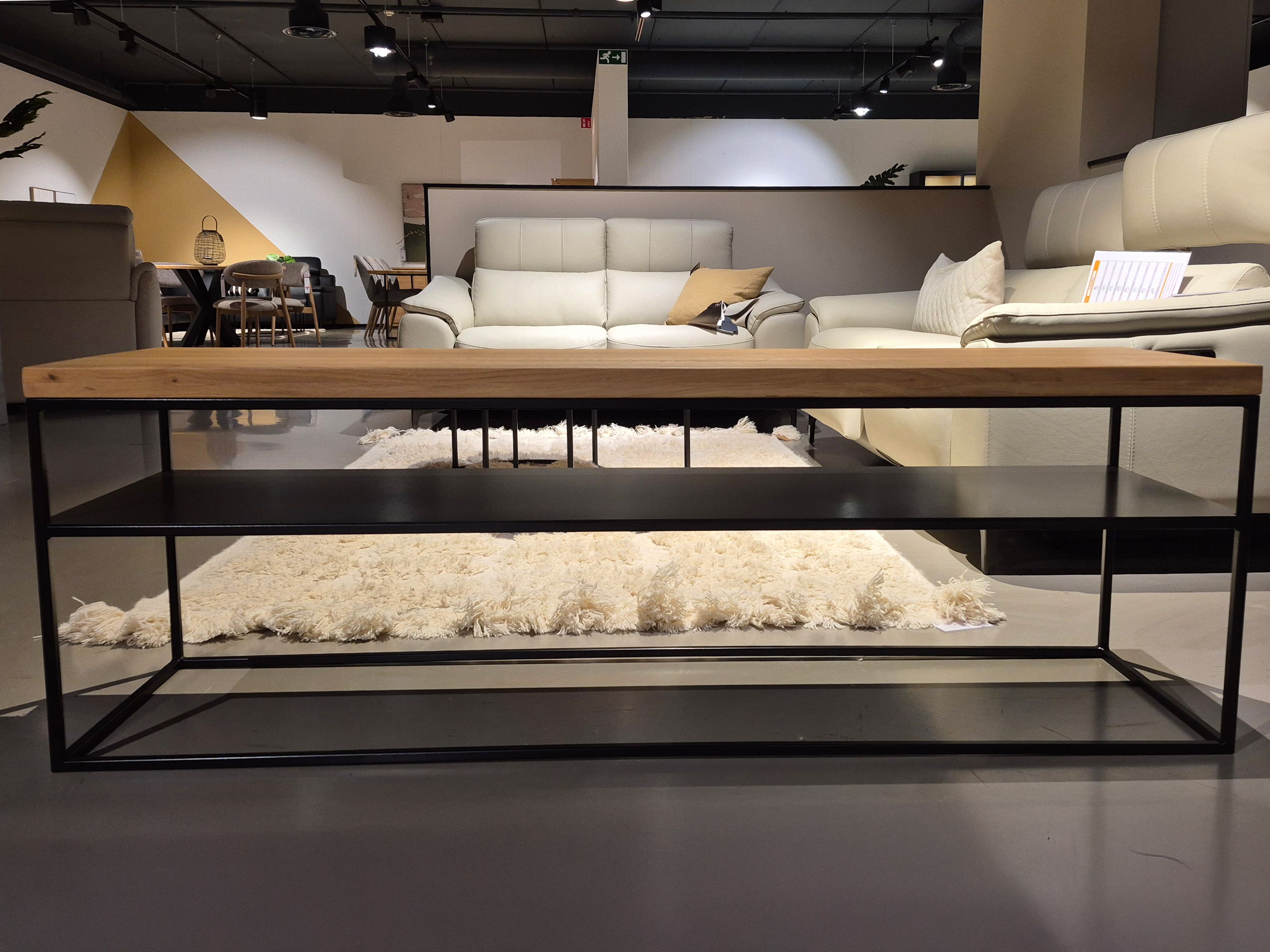 Wandtafel GLASGOW - Smoked oak FDF GL TV-SO