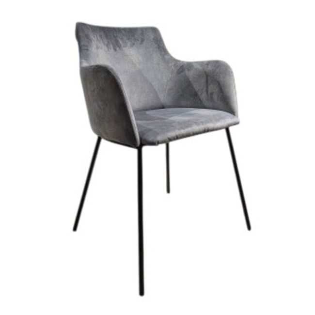 Set van 4 eetkamerstoelen VENICE - Blauw