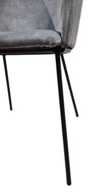 Set van 4 eetkamerstoelen VENICE - Blauw C-FDF-VE-SET1