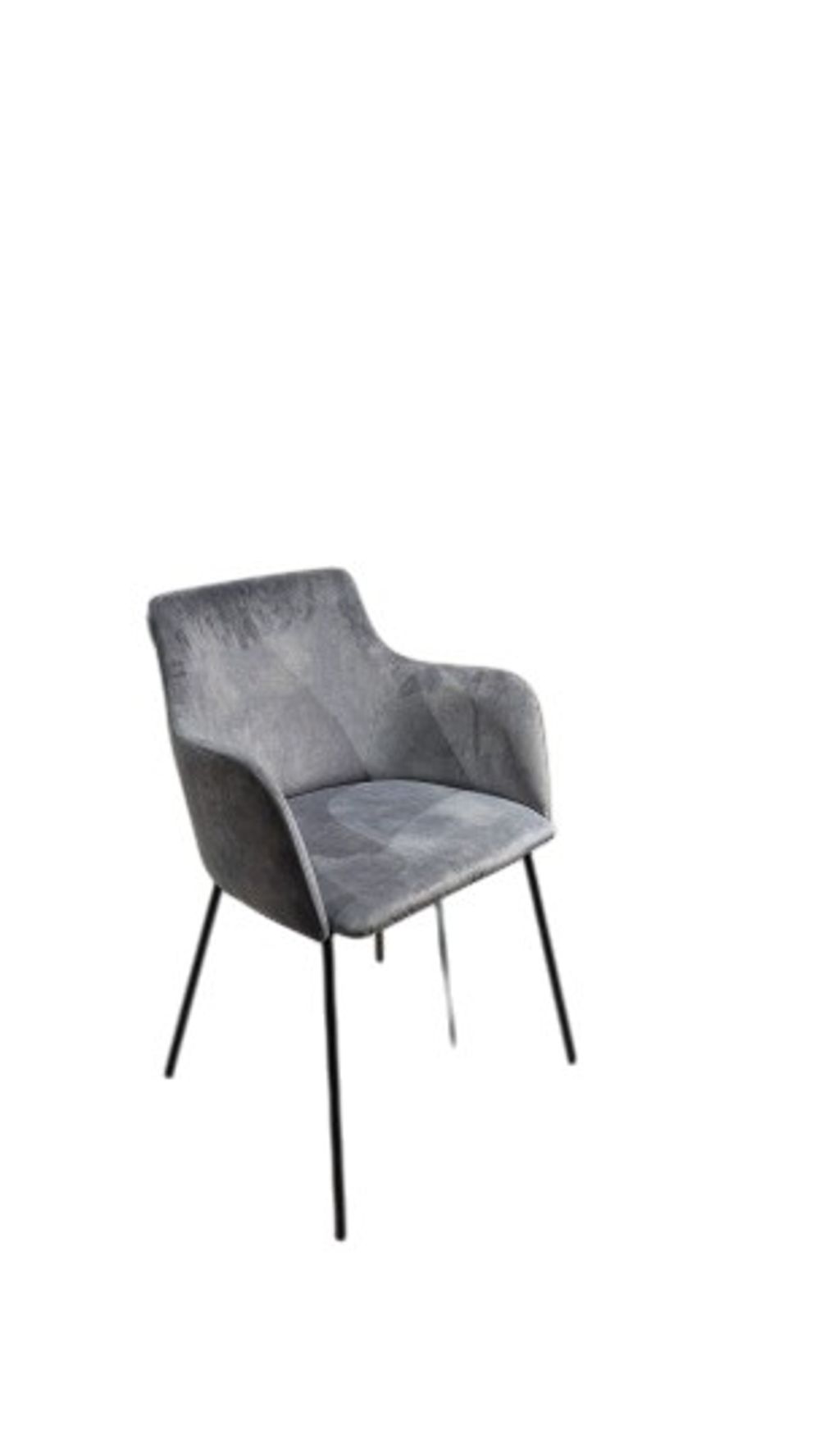 Set van 4 eetkamerstoelen VENICE - Blauw C-FDF-VE-SET1