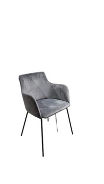 Set van 4 eetkamerstoelen VENICE - Blauw C-FDF-VE-SET1