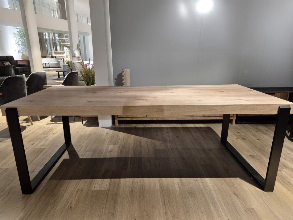 Eetkamertafel PORTOFINO - Old oak EVA PO T23UM