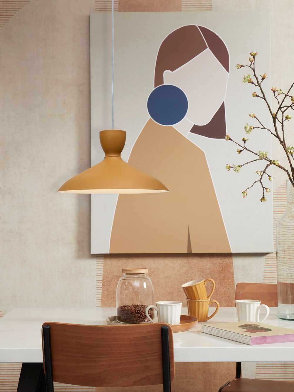 Hanglamp HANOVER - Mustard IAR HANOVER-H40-M