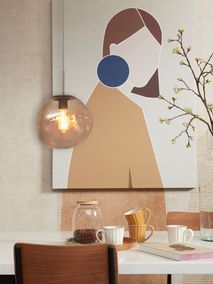 Hanglamp HELSINKI - Amber IAR HELSINKI-H-A