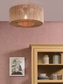 Plafondlamp IGUAZU M - Jute natural C-IAR IGUAZU6025TZ