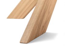 Uitschuifbare ronde eettafel MODENA - Smoked oak FDF-34-000163