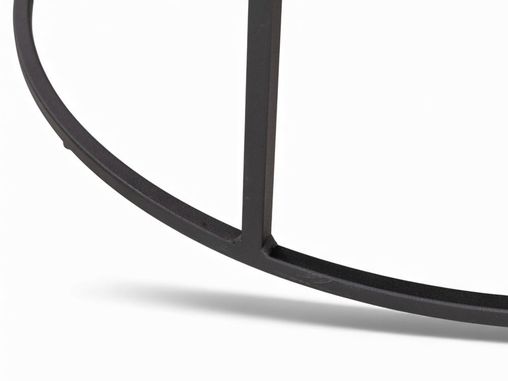 Set van 2 salontafels HARLOW - Brushed / Hammered  MXF-308-001-COP