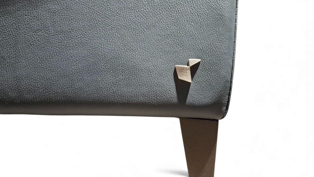 3-zit LIPARI - Leder Blauw CAL-132-000090-B119