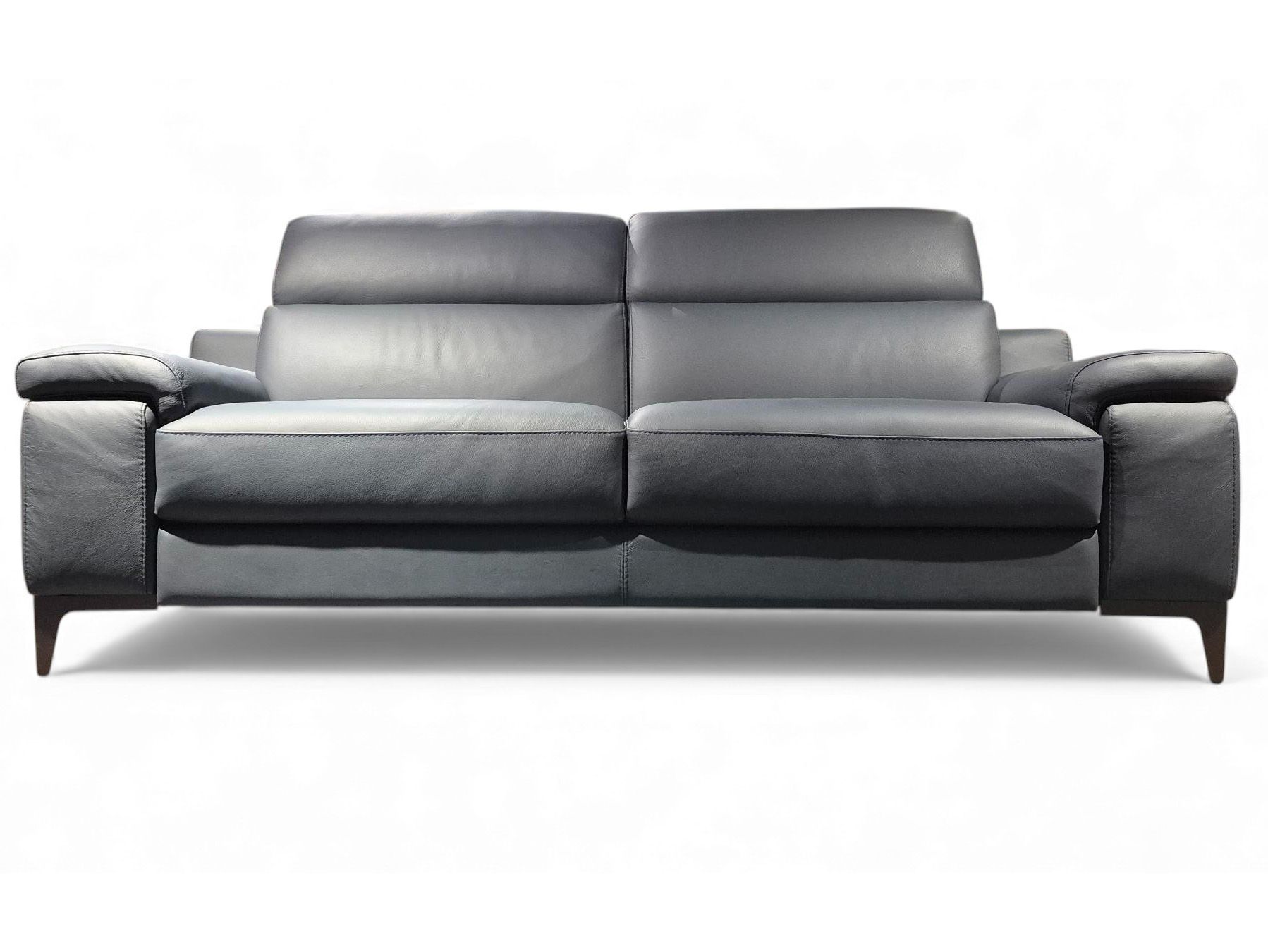 3-zit LIPARI - Leder Blauw CAL-132-000090-B119