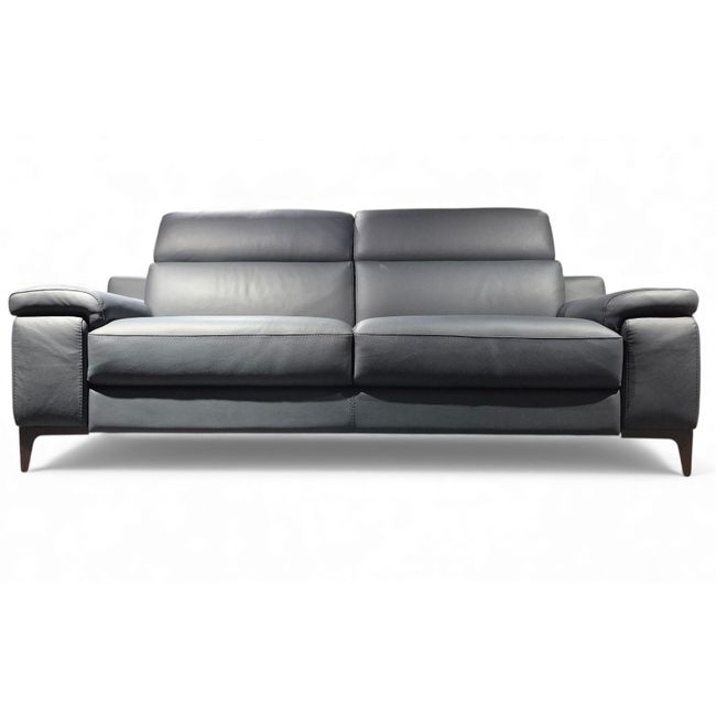 3-zit LIPARI - Leder Blauw