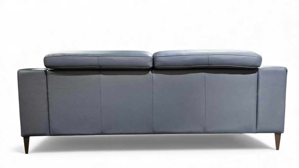 3-zit LIPARI - Leder Blauw CAL-132-000090-B119