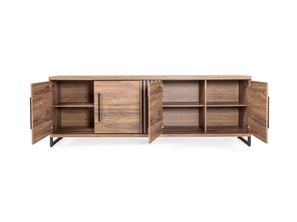 Eetkamerset GIANLUCCA/COSTA - Sheesham C-MXF-250-SET1