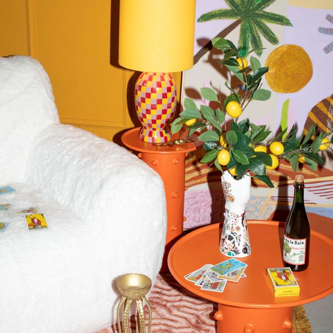 Bijzettafel PINCH ME - Oranje