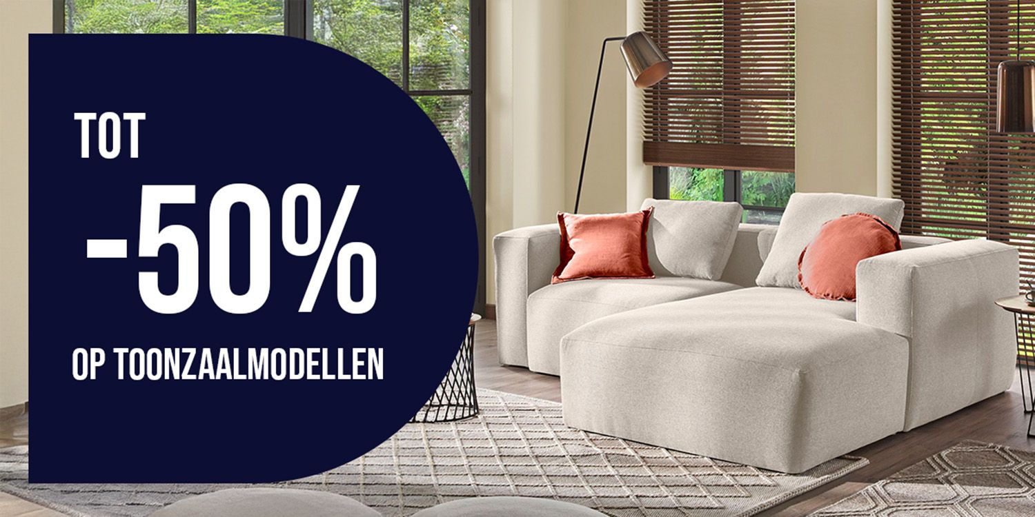 Promotieafbeelding Toonzaalmodellen tot -50%!