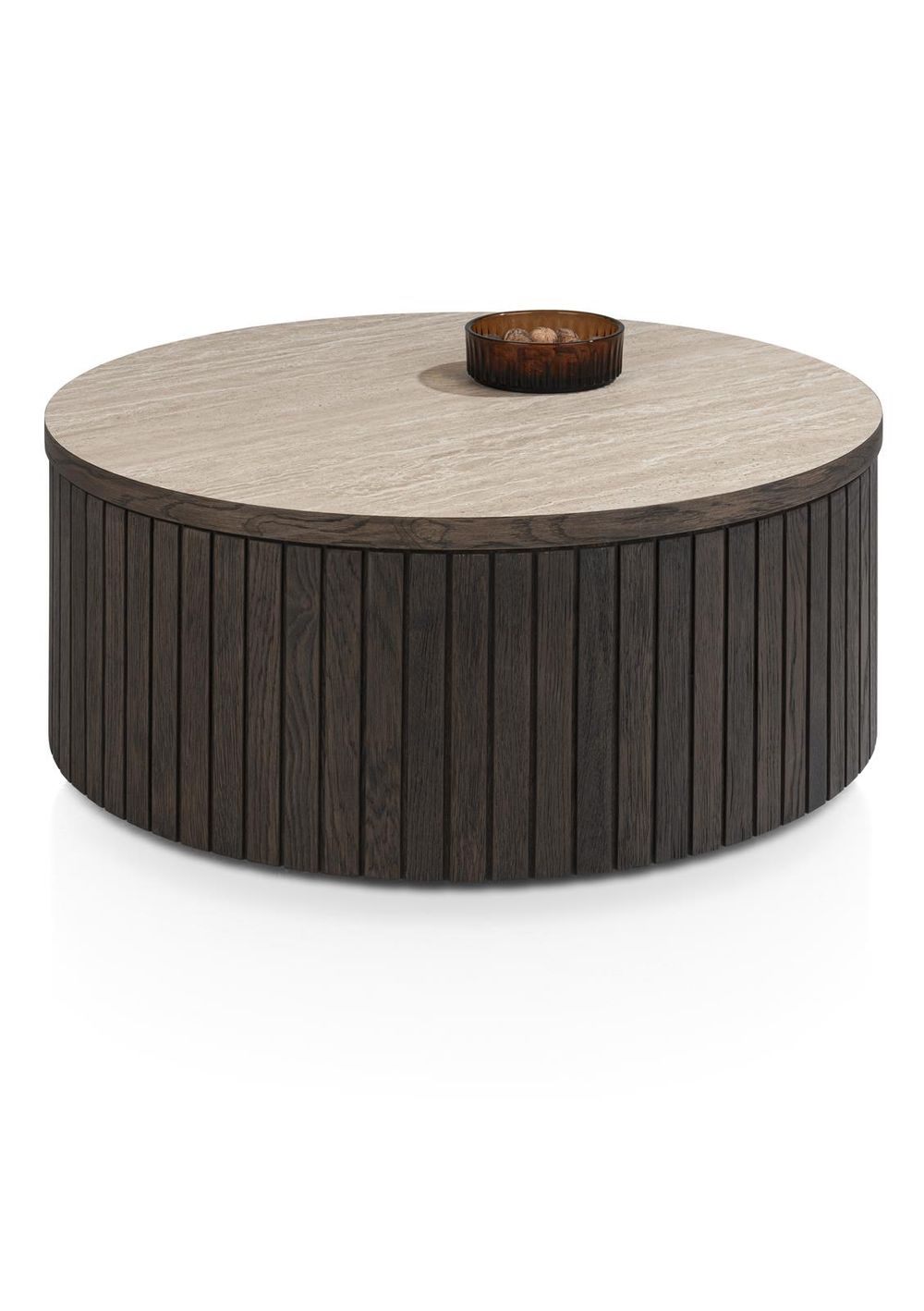 Salontafel RAVELLO - Eikenfineer/Travertin HEH 54550-BAS