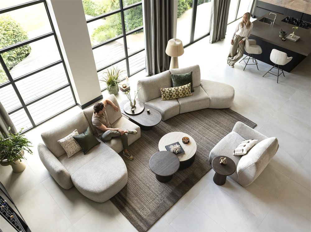 Salontafel RAVELLO - Eikenfineer/Travertin HEH 54550-BAS