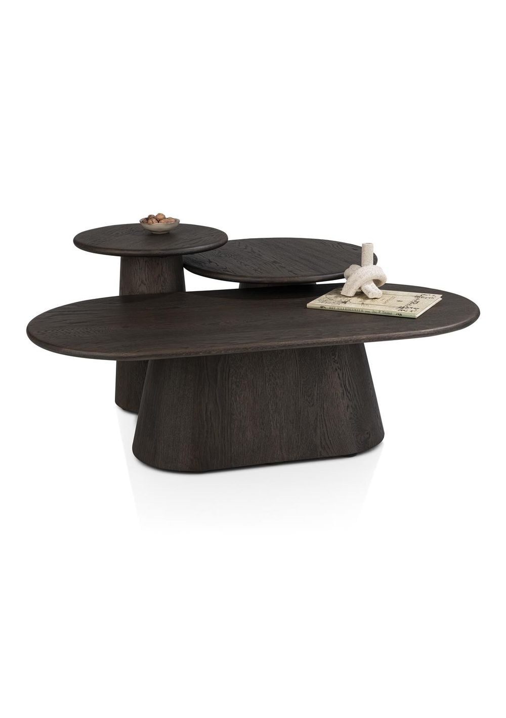 Salontafel RAVELLO - Donker eikenfineer HEH 54565-BAS