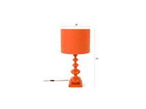 Tafellamp WHEN ORANGE IS KING - Oranje ZVR 1000346