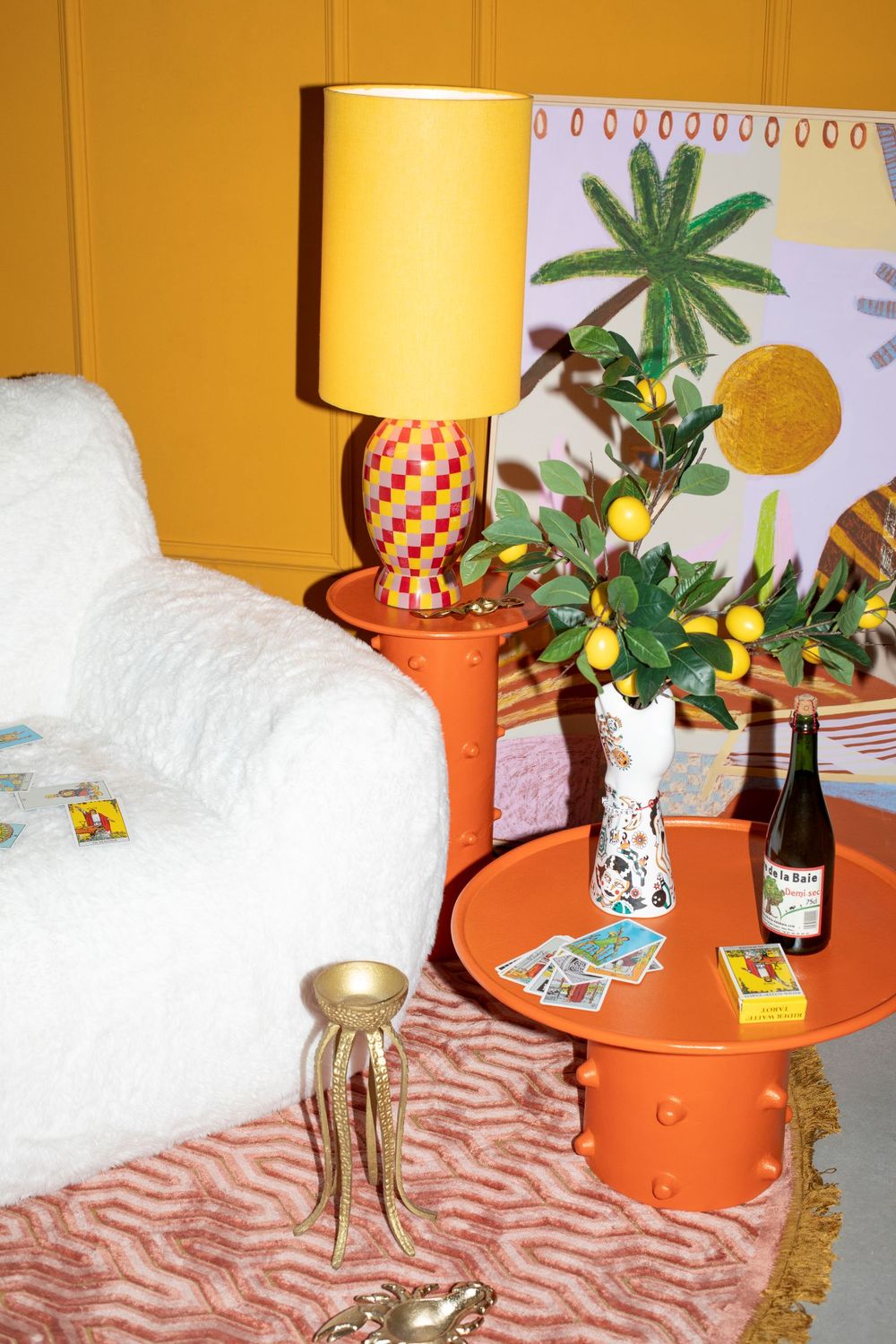 Salontafel PINCH ME - Oranje ZVR 1000959