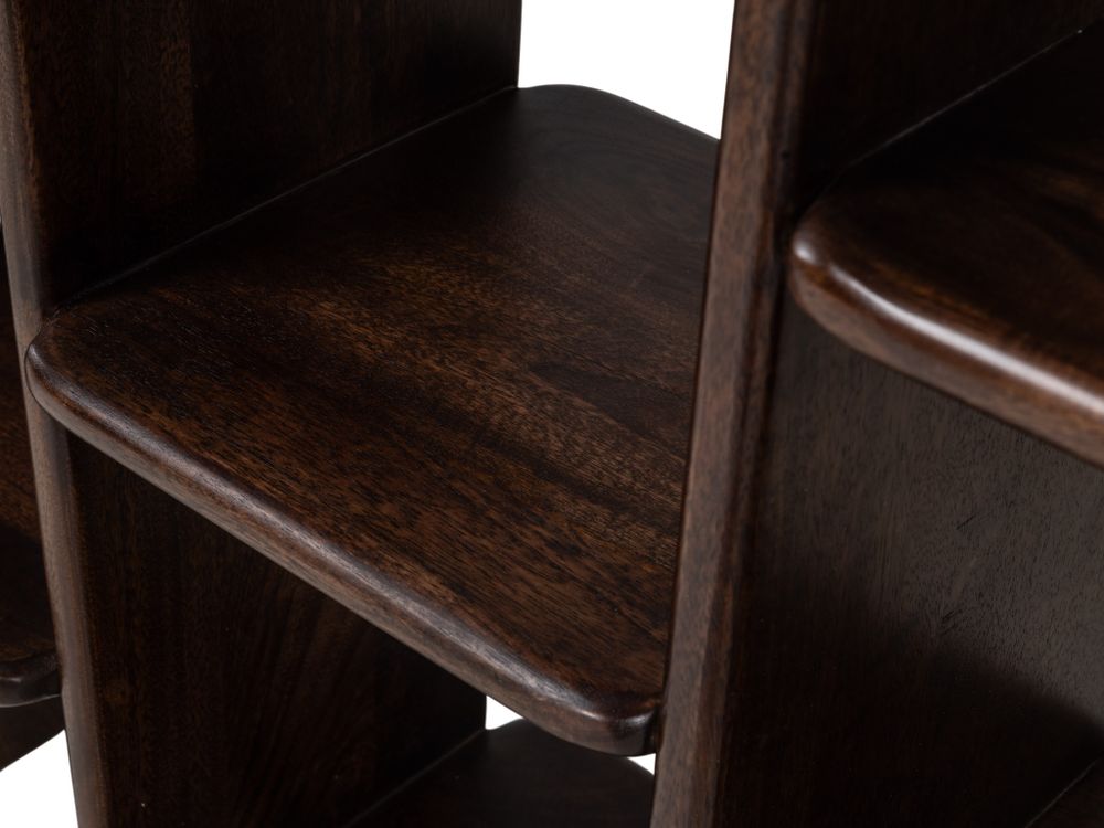 Boekenrek CILOU - Mangohout LFS 167268