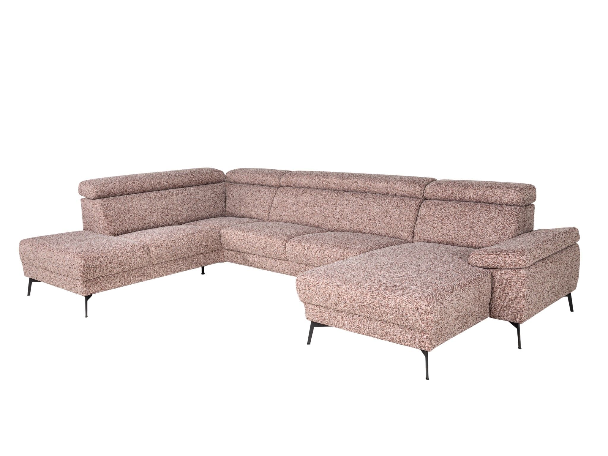 Hoekzetel TRACY - Rood/Bruin