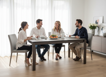 Verlengbare eetkamertafel CERATA - Keramiek Oku DEZ-68-000035