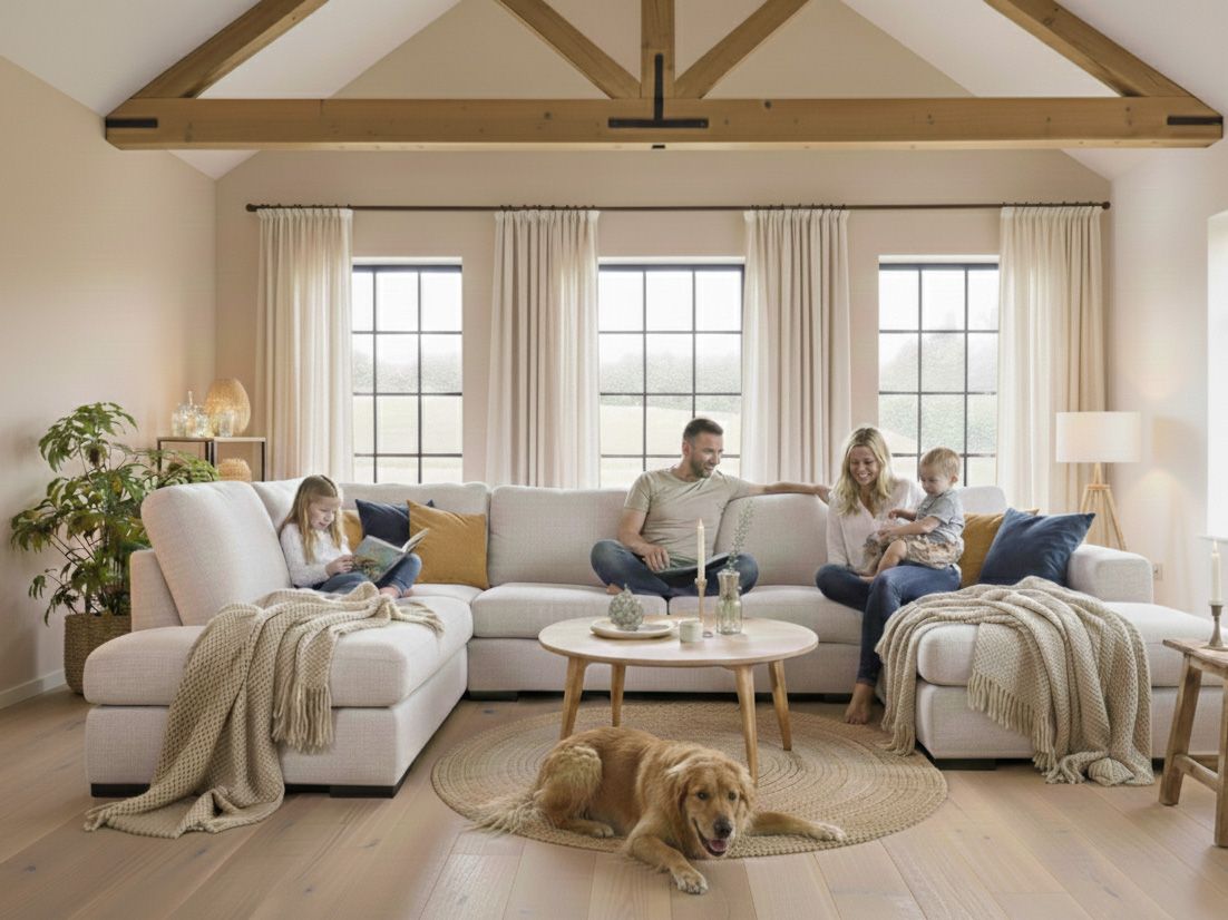 Hoekzetel CESAR - Beige