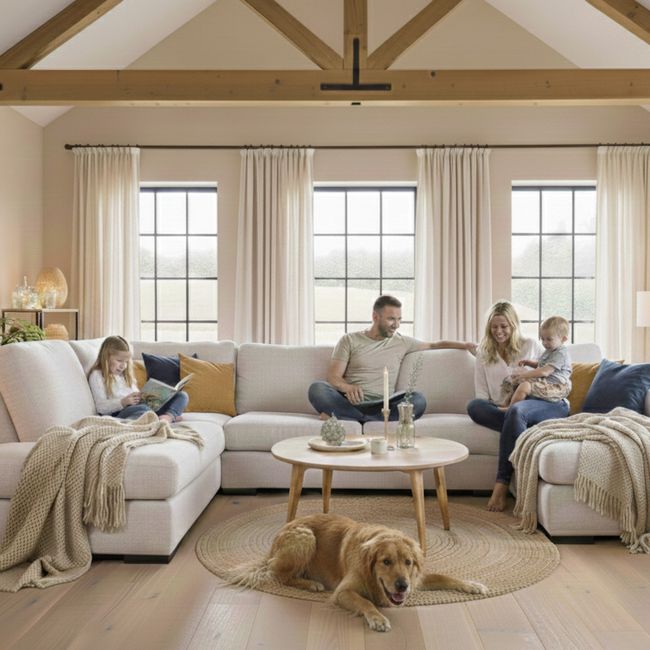 Hoekzetel CESAR - Beige