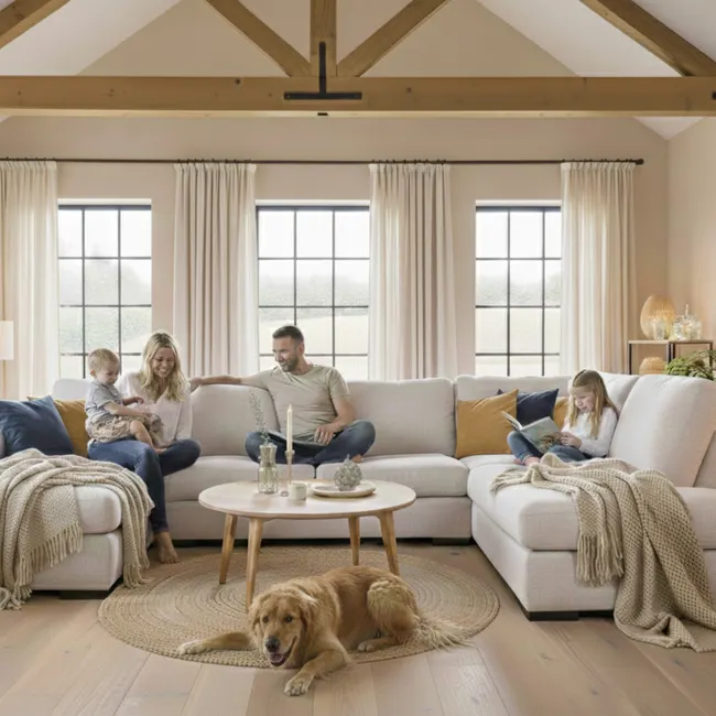 Hoekzetel CESAR - Beige