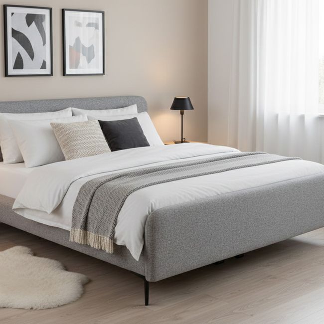 Boxspring ZIGGY - Grijs