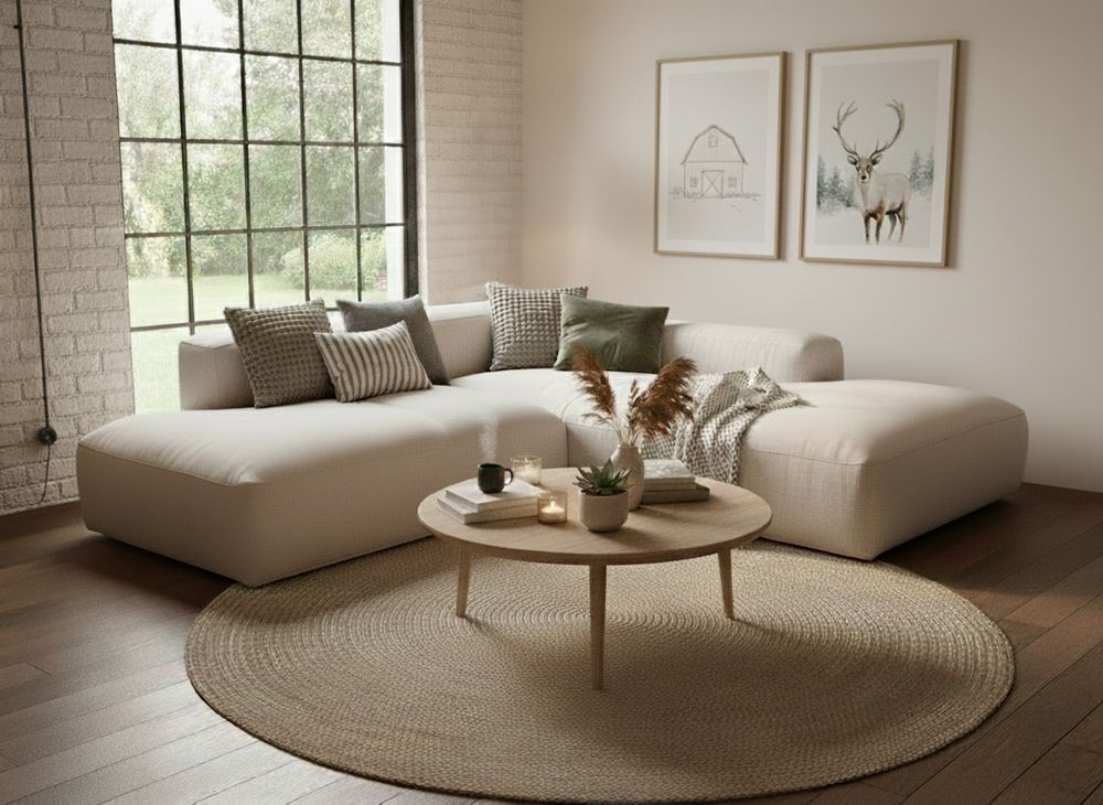 Hoekzetel LIO - Beige RAM-2-TZ