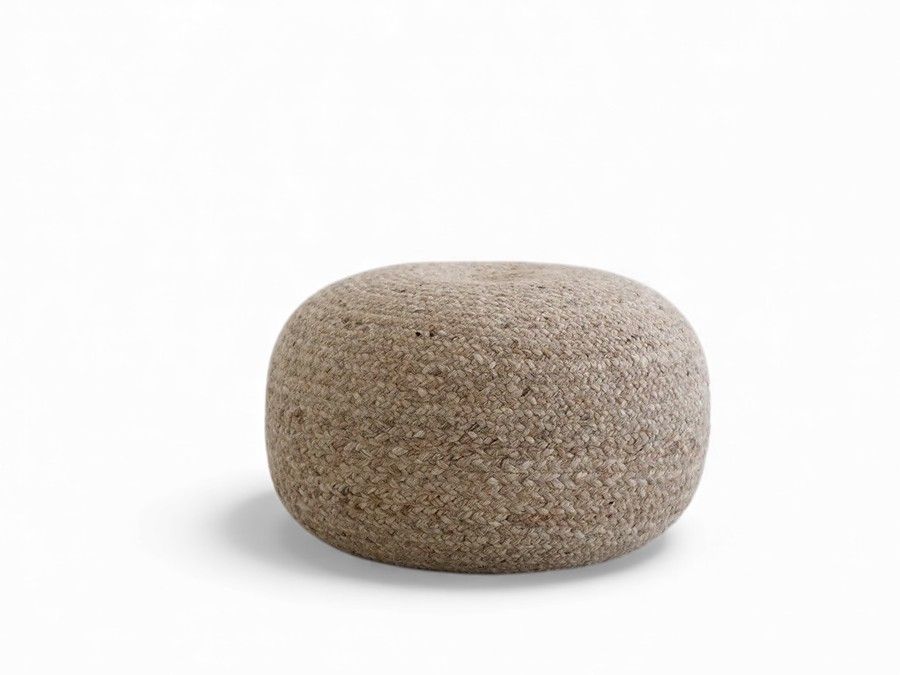 Poef EASE - L - Licht beige