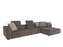 Hoekzetel MOLLY incl. 6 kussens - Bruin C-DFM-12-HKTZ