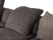 Hoekzetel MOLLY incl. 6 kussens - Bruin C-DFM-12-HKTZ