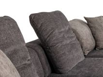 Hoekzetel MOLLY incl. 6 kussens - Bruin C-DFM-12-HKTZ