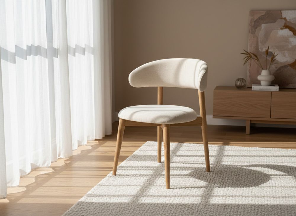 Eetkamerstoel ISU - Naturel eikenhout CRE-5-000002-2-N903